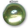 Cirkoni za nokte 'Semi Ball' - Svetlo zeleni