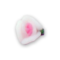 Ukras za nokte - Beli 3D cvet sa tri latice