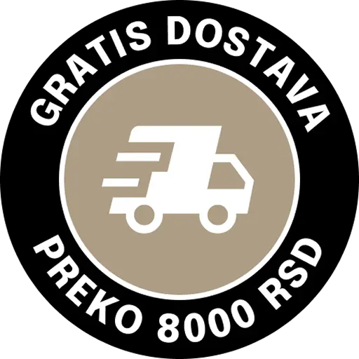 Gratis dostava preko 8000 RSD