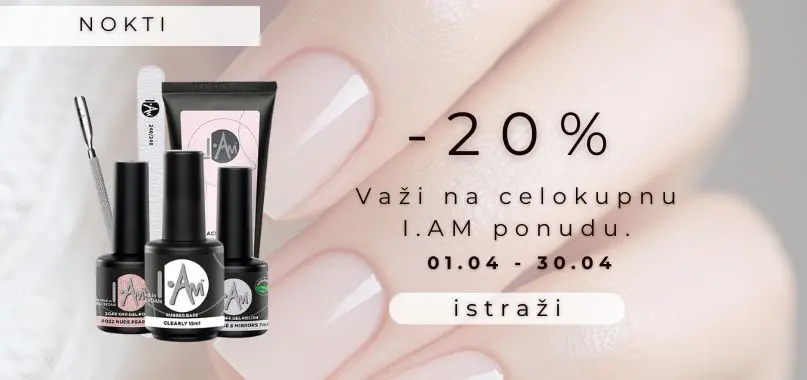 I.AM Nail Systems – Akcija 20%