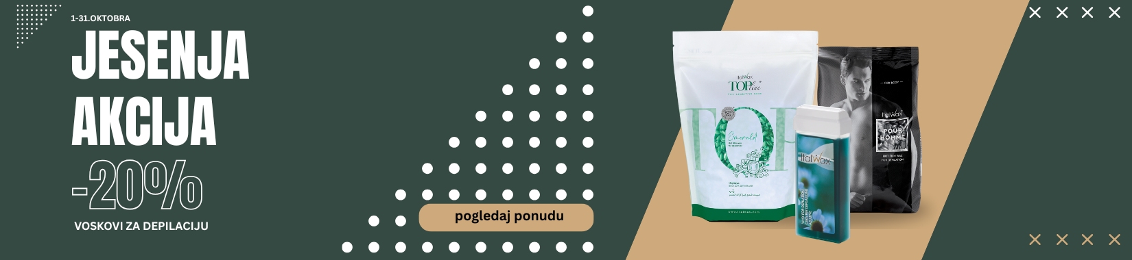 Voskovi za depilaciju akcija