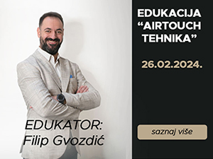 Edukacija Airtouch tehnika <strong style="color:#c1a377;">FEBRUAR 2024</strong>