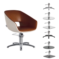 Frizerska radna stolica Luca Rossini Bea zvezda