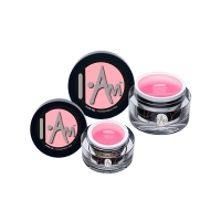 Gradivni gel za nokte I.Am Flow Gel Transparent Pink