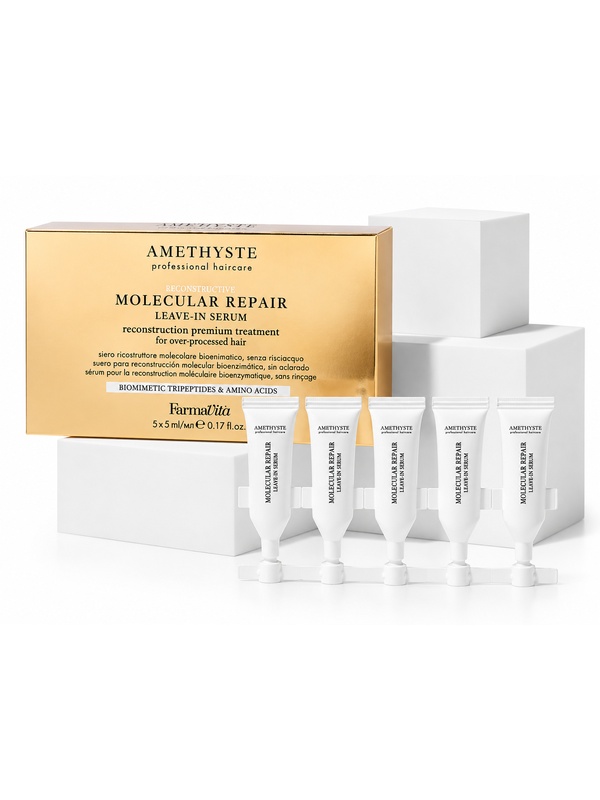 Ampule za negu oštećene kose Amethyste Molecular Repair 5x 5ml