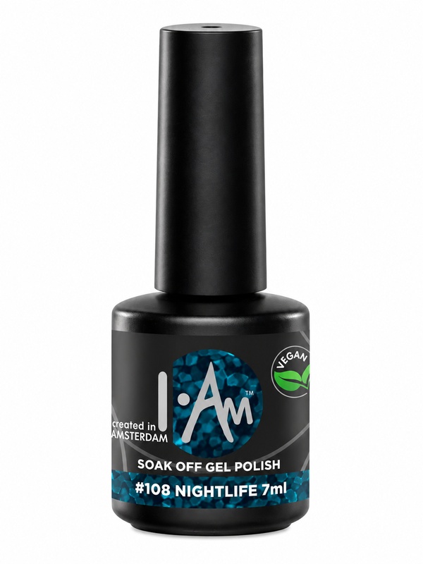 Gel lak za nokte I.Am 108 'Nightile' - 7 ml