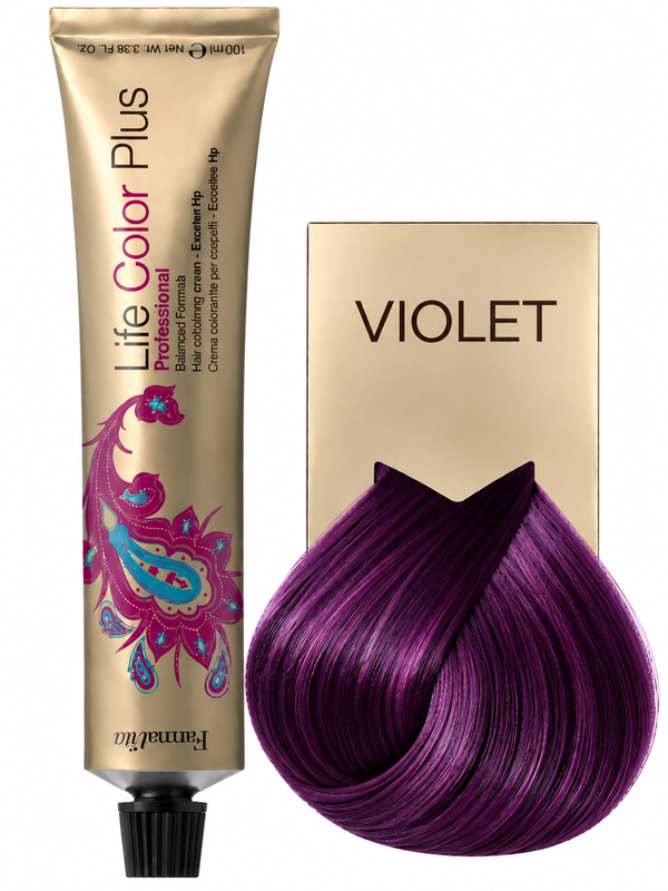 Ljubičasti korektor za boju Life Color Plus 100 ml