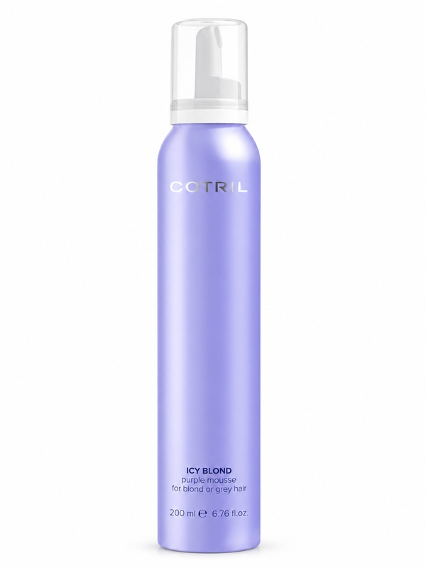 Pena za kosu protiv žutog pigmenta COTRIL ICY BLOND MOUSSE 200ml