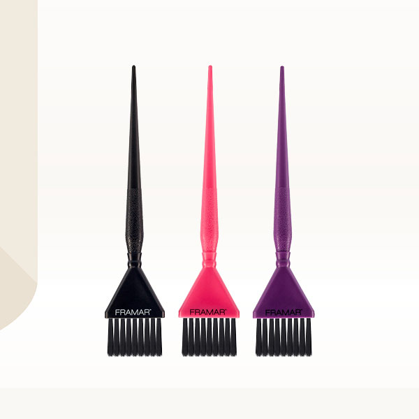Set četkica za farbanje kose Framar - 3/1 (tri boje)