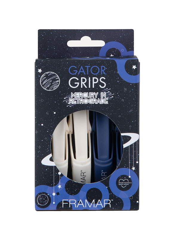 Framar gumirane šnale za kosu Gator Grips  'Mercury in Retrograde'