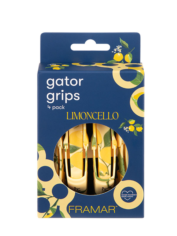 Framar gumirane šnale za kosu Gator Grips Limoncello