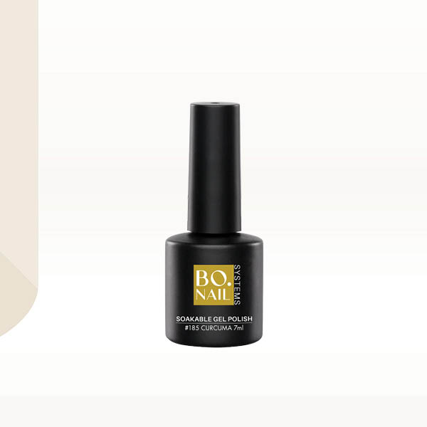 Gel lak za nokte BO Nails 185 "Curcuma" Žuti - 7 ml