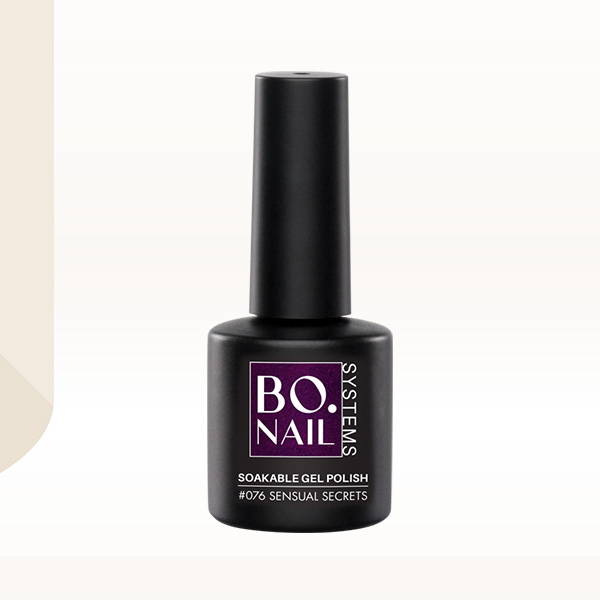 Gel lak za nokte BO Nails 076 "Sensual Secrets" Ljubičasti - 7 ml