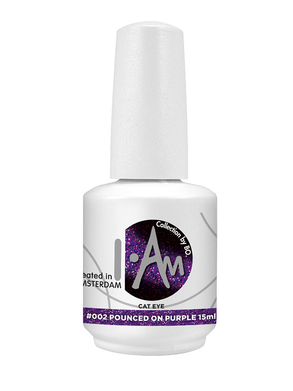 Gel lak za nokte IAm by Bo Cat Eye 002 Pounced on Purple 15ml