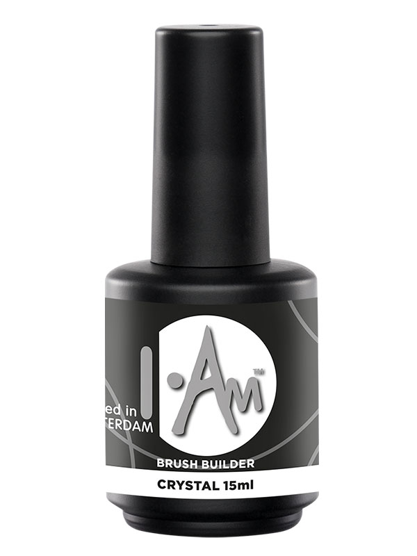 Gradivna baza za nokte I.Am Brush Builder Crystal 15ml