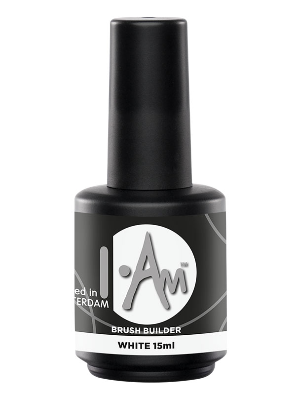 Gradivna baza za nokte I.Am Brush Builder White 15ml