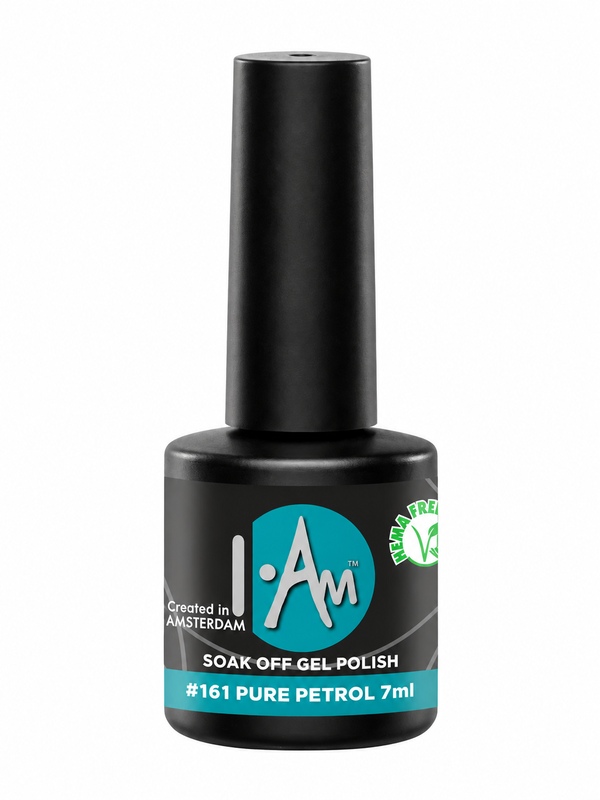 Gel lak za nokte I.Am 161 'Pure Petrol' TIRKIZ PLAVI - 7 ml