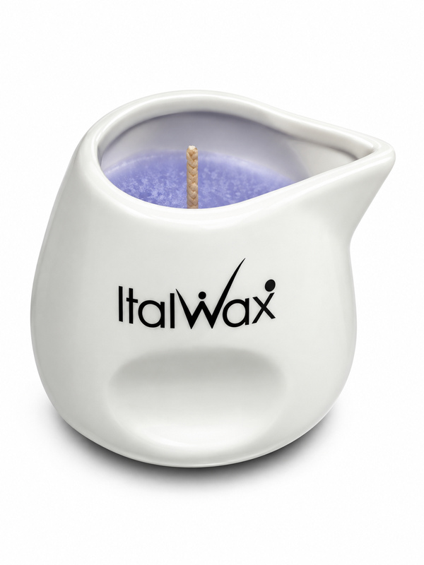 Sveća za masažu posle depilacije ItalWax - Lavanda