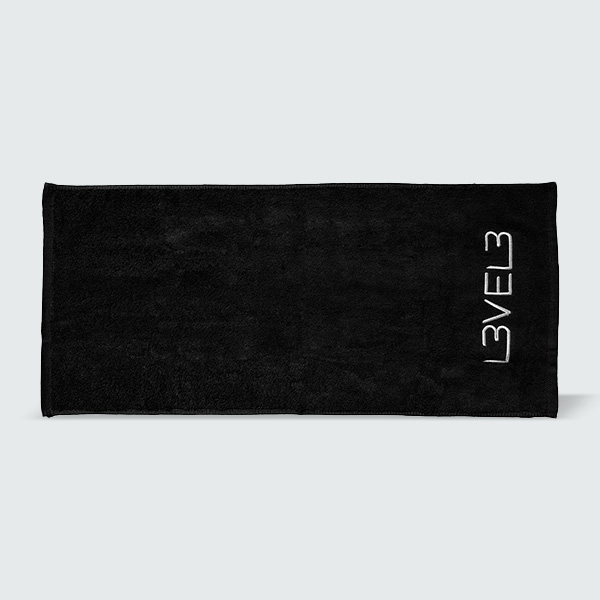 Peškir za berbere L3VEL3 Premium crni