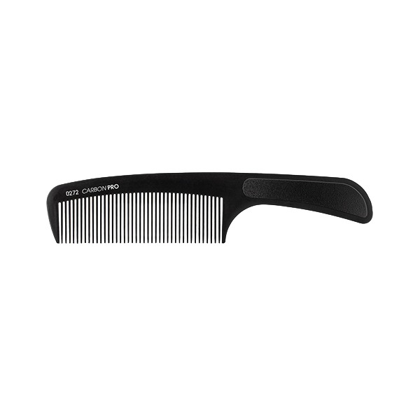 Veliki češalj sa ergonomskom drškom Carbon Antistatic 272