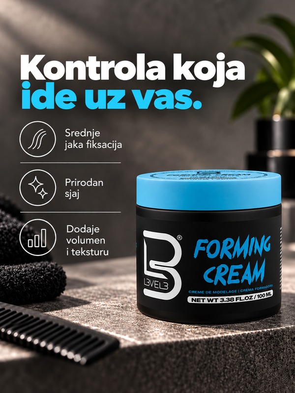 Krema za volumen i oblikovanje kose L3VEL3 100ml