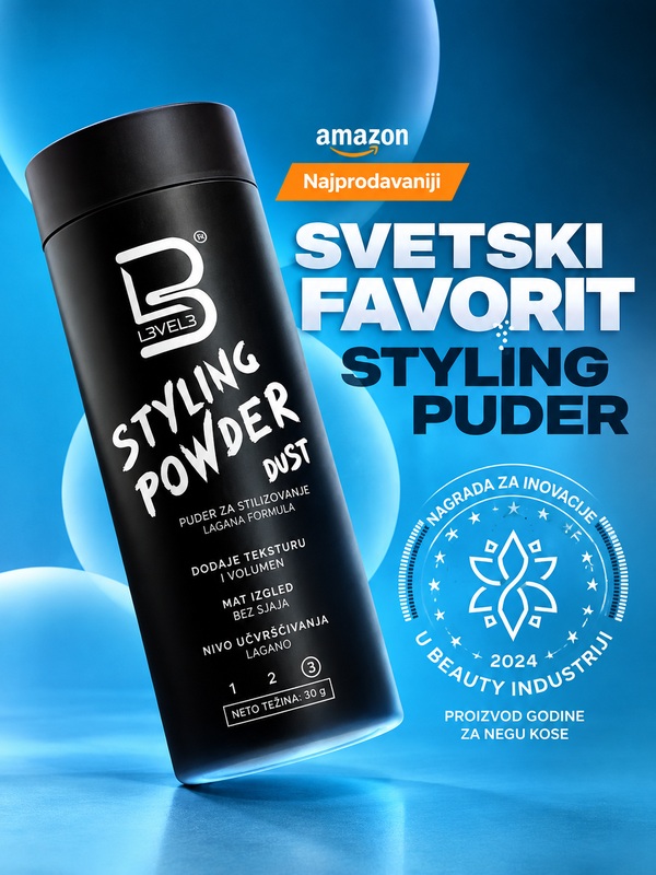 Puder za stilizovanje kose L3VEL3 30gr