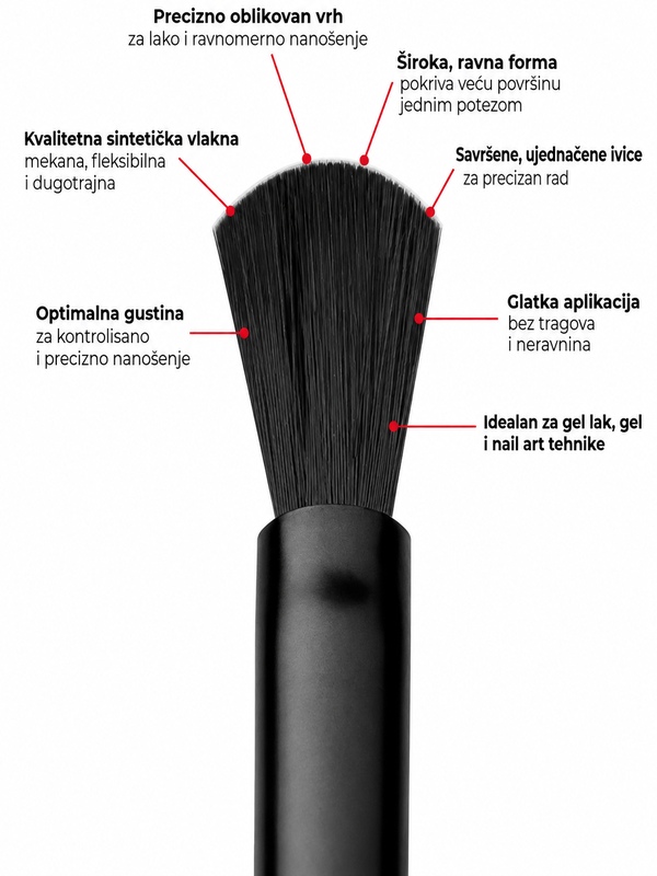 Gel lak za nokte I.Am 011 "Smoke & Mirrors" SIVI - 7 ml