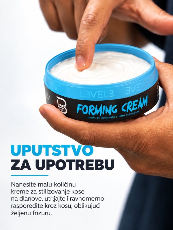 Krema za volumen i oblikovanje kose L3VEL3 150ml