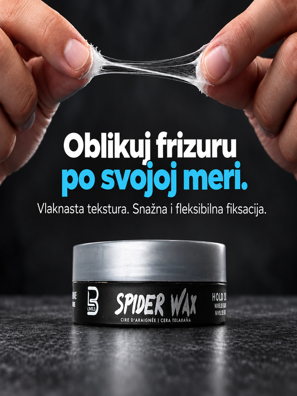 Vosak za kosu Spider L3VEL3 150ml