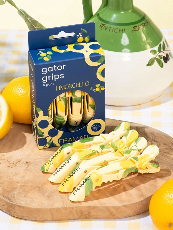 Framar gumirane šnale za kosu Gator Grips Limoncello