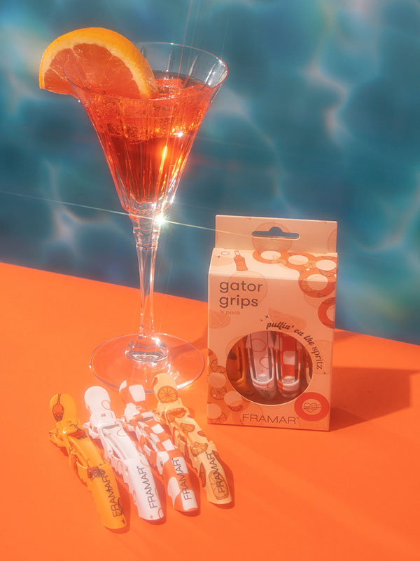 Framar gumirane šnale za kosu Gator Grips Puttin on the Spritz