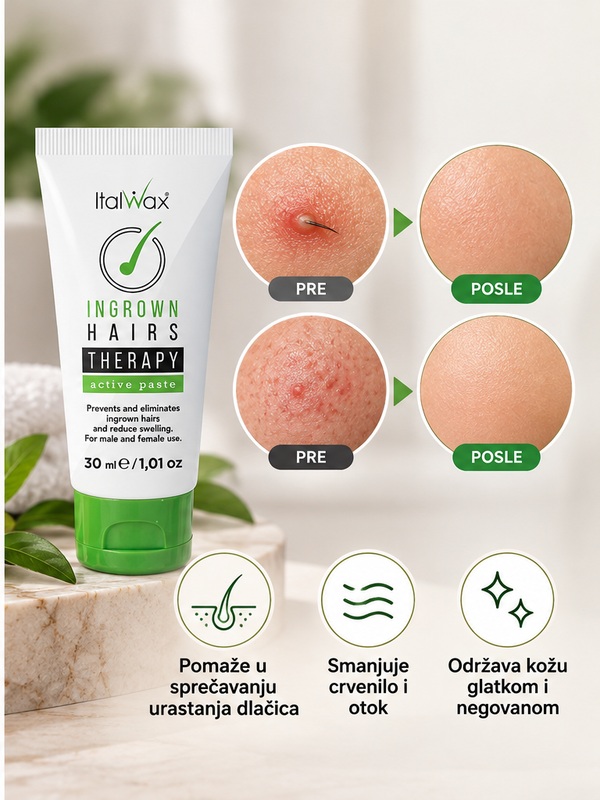 Pasta za urasle dlake ItalWax Active - 30ml
