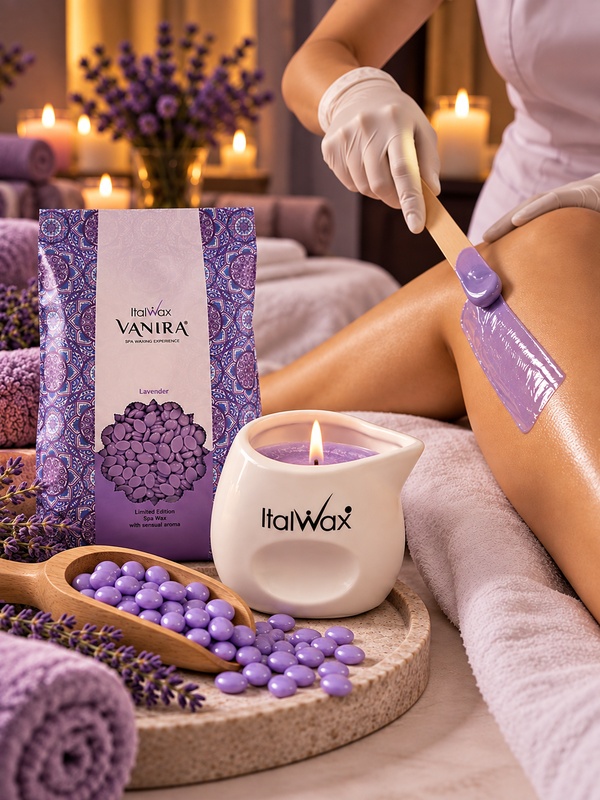 Topli film vosak za depilaciju Italwax Nirvana Lavanda 1 kg
