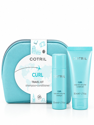 Putni set za kovrdžavu kosu COTRIL CURL POCHETTE