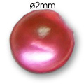 Cirkoni za nokte 'Semi Ball' - Svetlo pink