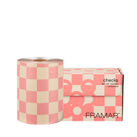 Folije za pramenove Framar 'Checkered Beige-Pink' - 97.5 m