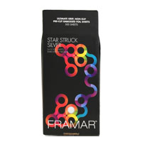 Folije za pramenove 'Star Struck Silver' - 500 listova