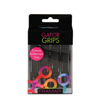 Framar gumirane šnale za kosu Gator Grips Black