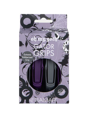 Framar gumirane šnale za kosu Gator Grips Oh My Goth