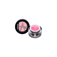 Gradivni gel za nokte I.Am Flow Gel Transparent Pink 14g