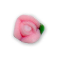 Ukras za nokte - Tamno pink 3D cvet sa tri latice