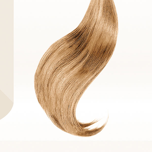Prirodna kosa na keratinu - Svetlo plava (55cm)