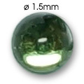 Cirkoni za nokte 'Semi Ball' - Tamno zeleni (ib03)