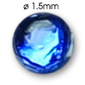 Cirkoni za nokte 'Semi Ball' - Tamno plavi (ib03-09)