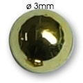 Zlatni cirkoni za nokte - Loptica (ib50-02)