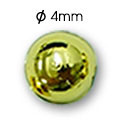Zlatni cirkoni za nokte - Loptica (ib50-03)