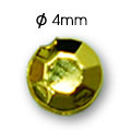 Zlatni cirkoni za nokte - Loptica (ib50-06)