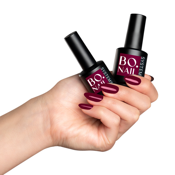Gel lak za nokte BO Nails 012 "Burgundy" Bordo - 7 ml