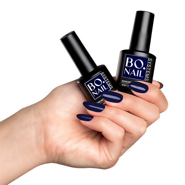 Gel lak za nokte BO Nails 091 "Hidden Secrets" Plavi - 7 ml