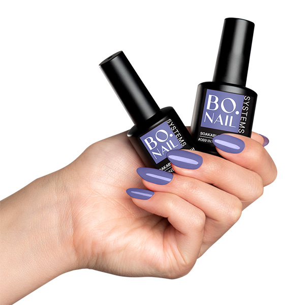 Gel lak za nokte BO Nails 089 "Intense Lavender" Plavi - 7 ml